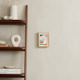 "Happy Memories nº2" - Art Print in Peachy Coral by Dominique Vari - In a Room