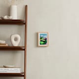 "Far away places" - Art Print in Emerald Green by Mojca Dolinar - In a Room