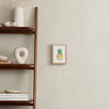 "Sunshine Pineapple" - Art Print in Pineapple Yellow by Stardust Design Studio - In a Room