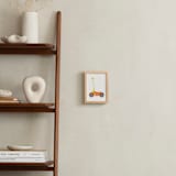 "Fast Riders III" - Art Print in Orange by Francisca Reyes - In a Room