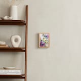 "Aubergine Bloom" - Art Print in Aubergine Rose by Kara Aina - In a Room