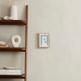 "Little Llama" - Art Print in Teal by iamtanya - In a Room