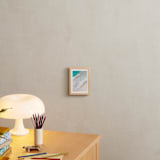 "Inbetween" - Art Print in turquoise by Caroline Mint - In a Room