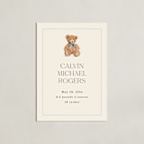 "Baby's Bear: Custom Print" - Custom Print in Frost by Becky Nimoy - Unframed