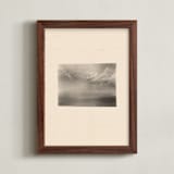 "Pilvi II" - Art Print in Vintage Grey by jinseikou - Framed
