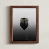 "Into the Ether" - Art Print in Fog by Leaves of Ash - Framed