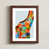 "Safari Spots" - Art Print in Multi by Jess Franks - Framed
