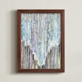"Waimea Canyon Wonder" - Art Print in Waterfall by Heidi Lowell - Framed