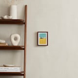 "Playing Field" - Art Print in straw by sue prue - In a Room