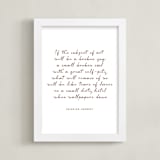 "Custom Quotes" - Custom Print in Rustique by Minted - Framed