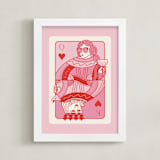 "The King and Queen: Custom Print" - Custom Print in Bubblegum by Jenna Holcomb - Framed