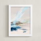 "hill house" - Art Print in Spring Grey by Eric Ransom - Framed