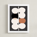 "Bud" - Art Print in Natural by Francesca Iannaccone - Framed