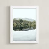 "Mirror Mirror II" - Art Print in Lake by lulu and isabelle - Framed