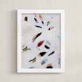 "Spring Thaw II" - Art Print in Ivory by Kayla King - Framed