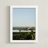 "Poolside 2" - Art Print in Aqua Verde by Kelsey Mucci - Framed
