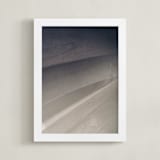 "Deep Shadow II" - Art Print in Grey Violet by David Michuki - Framed