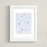 "I Got That Sunshine In My Pocket II" - Art Print in Sea Blue by Summer Strauch - Framed