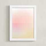 "Sunset" - Art Print in sun by Lori Wemple - Framed