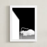 "Fyris 2" - Art Print in Black and White by Lisa Sundin - Framed