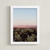 "Joshua Tree II" - Art Print in Desert by Jenna Gibson - Framed