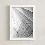 "Shades" - Art Print in Blends by Van Tsao - Framed