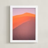 "desert light" - Art Print in Sunrise by Eric Clegg - Framed
