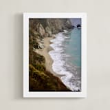 "Bixby Lookout" - Art Print in Sea by Sea and Sky - Framed