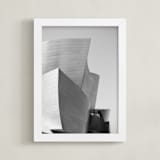 "Curves" - Art Print in monochrome by lulu and isabelle - Framed