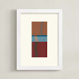 "Rise 2" - Art Print in Rustic by Baumbirdy - Framed