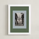 "Gingham: Portrait" - Framed Photo in Forest by Kelly Watkins - Framed