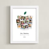 "Apple for the Teacher" - Framed Photo in Apple Green by Laura Bolter - Framed