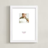 "Stamped Snap: Framed Photo" - Framed Photo in White by Minted - Framed