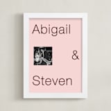 "Bold Love: Framed Photo" - Framed Photo in Blush by Minted - Framed