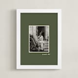 "Old Time: Portrait" - Framed Photo in Cactus by letterfix - Framed