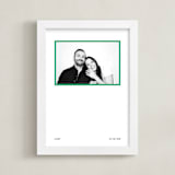 "Pop Frame" - Framed Photo in Green by Annie Shapiro - Framed