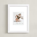 "Classic Snap: Portrait Framed Photo" - Framed Photo in Quartz by Minted - Framed