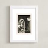 "Framed in Time: Portrait" - Framed Photo in Silk by Alisa Galitsyna - Framed