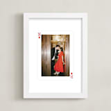 "Ace of Diamonds: Framed Photo " - Framed Photo in White by Minted - Framed