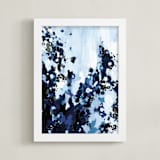 "Mister" - Art Print in Navy by Katie Craig - Framed