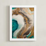 "Collide" - Art Print in Collide by Debi Perkins - Framed