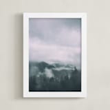 "Above" - Art Print in Fog by Olivia Faye Co - Framed