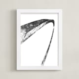 "St. Louis Arch" - Art Print in Grey by Paul Berthelot - Framed