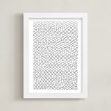 "Sea Change" - Art Print in Noir by Jaime Derringer - Framed