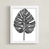 "Living Large" - Art Print in Midnight by Alicia Youngken - Framed