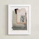 "Yesterday" - Art Print in Neutral by Lorent and Leif - Framed