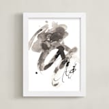 "Memphis Jane" - Art Print in Black by Misty Hughes - Framed
