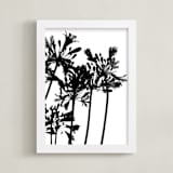 "High Drama" - Art Print in Black and White by Nadia Hassan - Framed