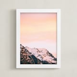 "Ombre Sky" - Art Print in ombre by lulu and isabelle - Framed