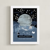 "Adventures in Nature" - Personalized Art Print in Night by Corinne Malesic - Framed